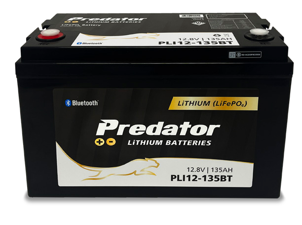 135AH 100A BMS LiFePO4 Battery with Bluetooth