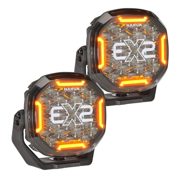NARVA 12/24V EX2 BLACKOUT DRIVING LIGHT (PAIR)
