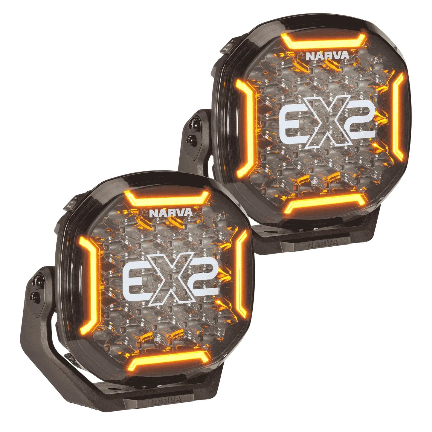 NARVA 12/24V EX2 BLACKOUT DRIVING LIGHT (PAIR)