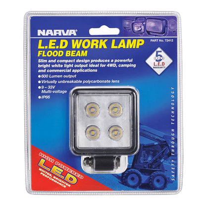 9-33V LED WORK LAMP 600LM