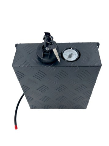 Black Checker Plate Tank Cover - GEN4