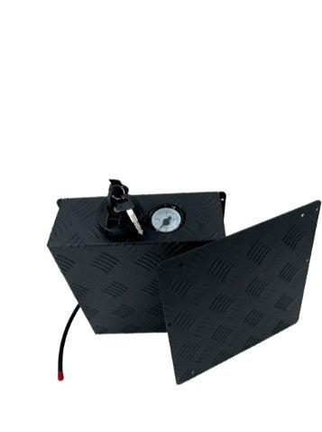 Black Checker Plate Tank Cover - GEN4