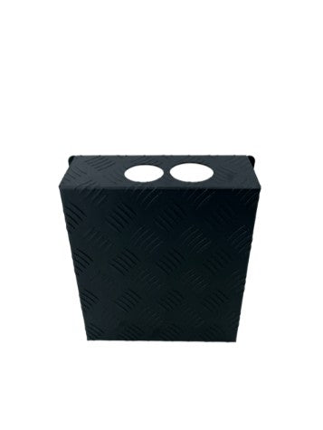 Black Checker Plate Tank Cover - GEN4