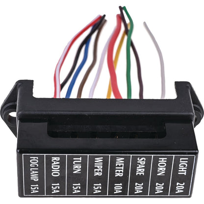 Fuse Box Sta Blade 8 Way W/cover