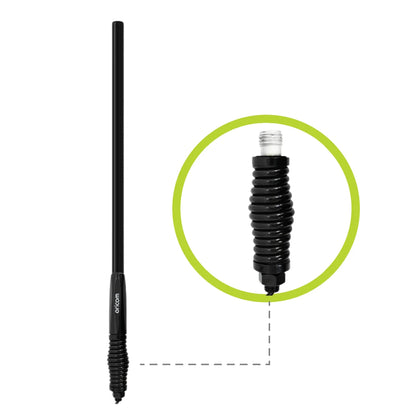 ANU856 3dBi UHF CB Antenna | Detachable Fibreglass Pole