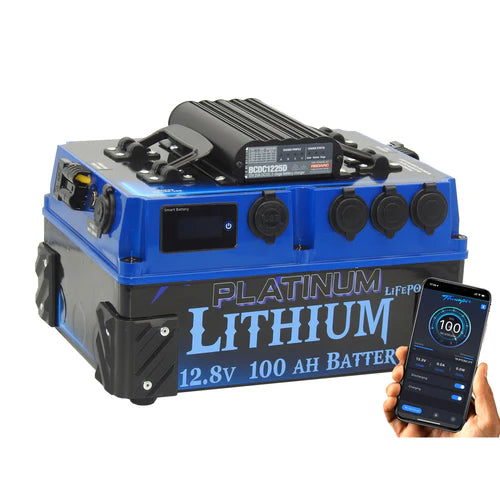 THUMPER LITHIUM 100 AH REDARC DC-DC BATTERY PACK