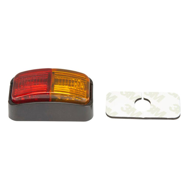 10-30V BR7AR Red/Amber Clearance Lamp | Rectangle LED Marker