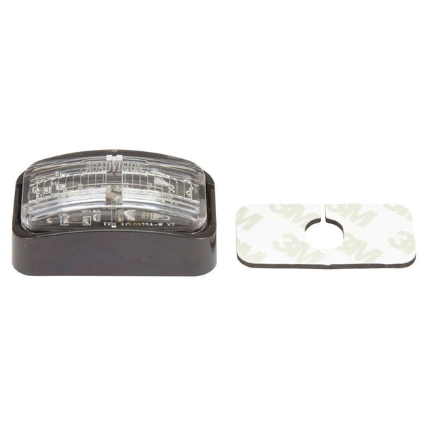 10-30V BR7W White Clearance Lamp | Rectangle LED Marker