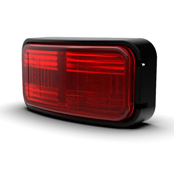 10-30V BR8R Red Clearance Lamp | Rectangle LED Marker