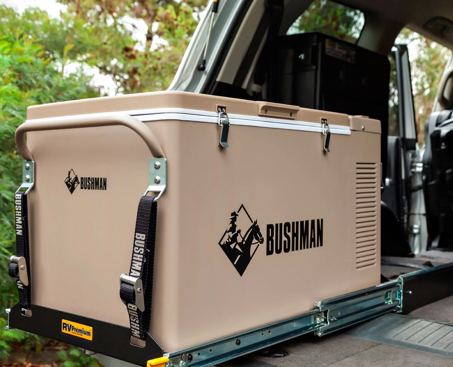BUSHMAN FRIDGE 35L + SLIDE PACKAGE