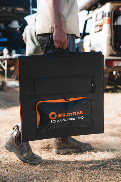 300W FOLDING SOLAR BLANKET WITH STAND