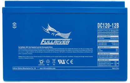 FULLRIVER DC SERIES 12V 120A AGM BATTERY