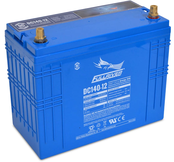 FULLRIVER DC140-12 12V 140AH Deep Cycle AGM Battery
