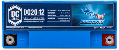 FULLRIVER DC SERIES 12V 20AH AGM BATTERY