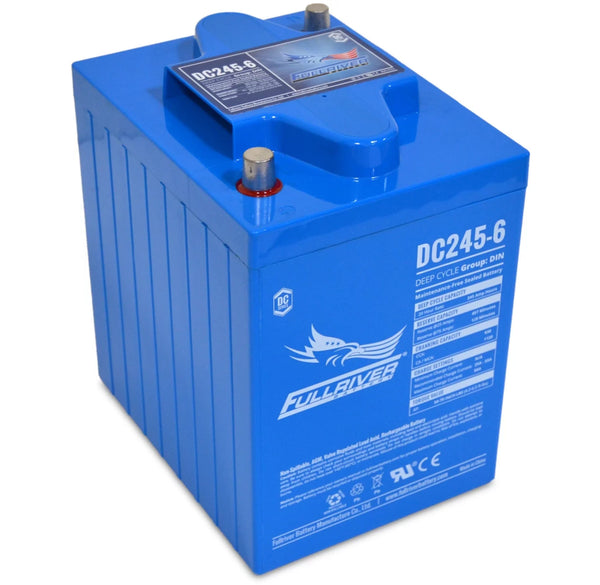 FULLRIVER DC245-6 6V 245AH Deep Cycle AGM Battery