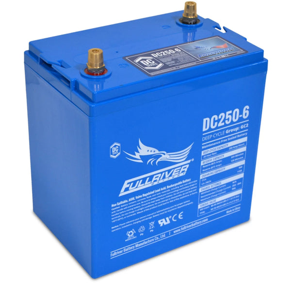 FULLRIVER DC250-6 6V 250AH Deep Cycle AGM Battery