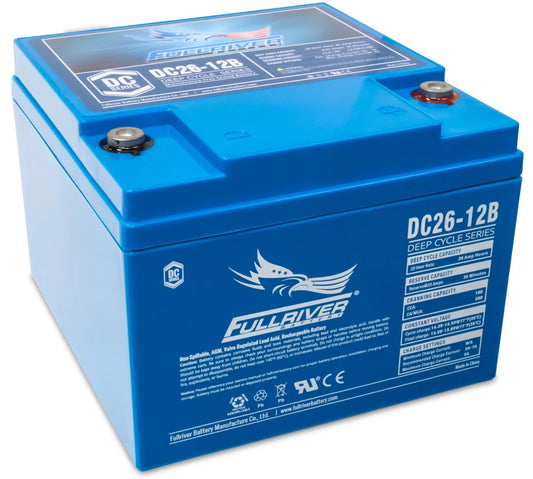 FULLRIVER DC SERIES 12V 26AH AGM BATTERY