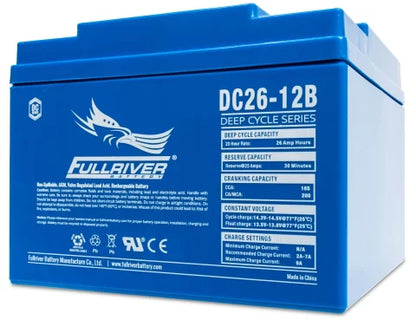 FULLRIVER DC SERIES 12V 26AH AGM BATTERY