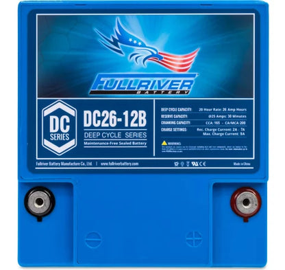 FULLRIVER DC SERIES 12V 26AH AGM BATTERY