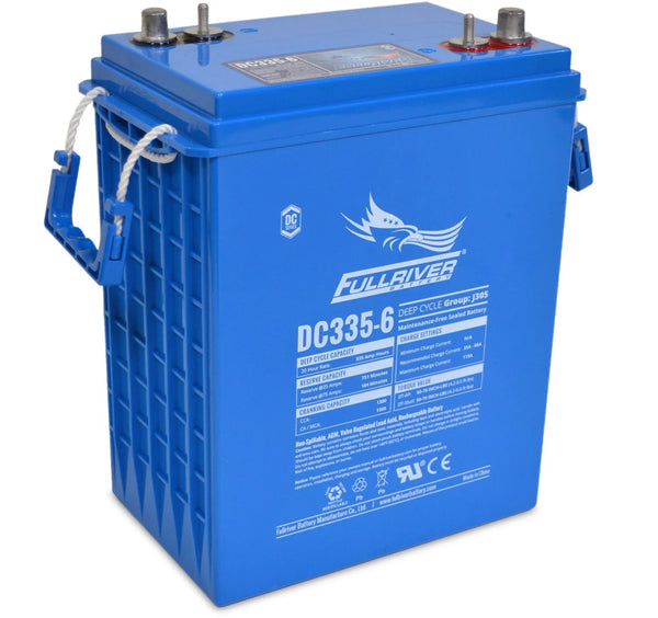 FULLRIVER DC335-6 6V 335AH Deep Cycle AGM Battery