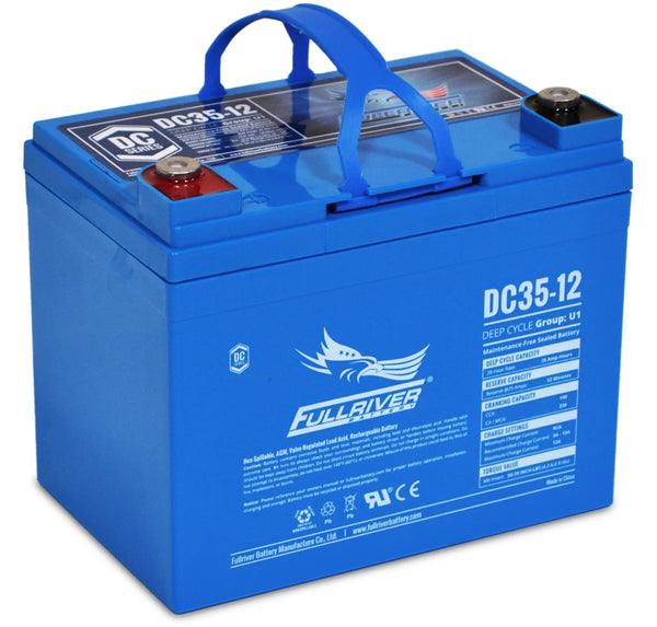 FULLRIVER DC35-12 12V 35AH Deep Cycle AGM Battery