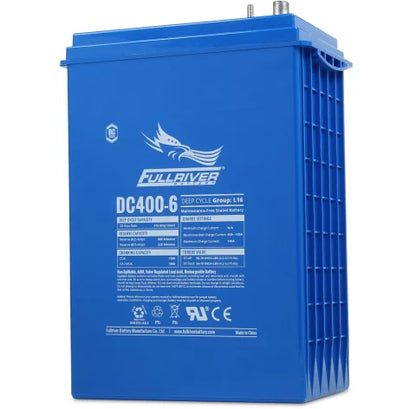 FULLRIVER DC SERIES 6V 415AH AGM BATTERY