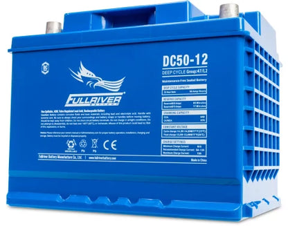 FULLRIVER DC SERIES 12V 50AH AGM BATTERY