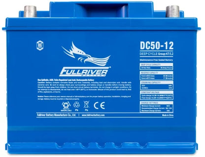 FULLRIVER DC SERIES 12V 50AH AGM BATTERY