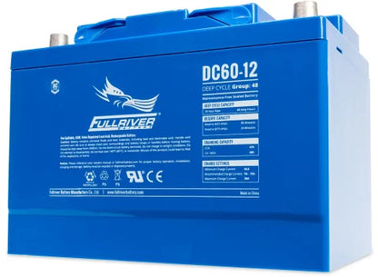 FULLRIVER DC SERIES 12V 60AH AGM BATTERY