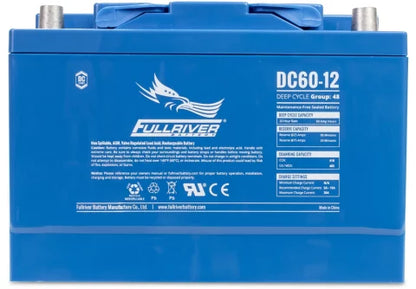 FULLRIVER DC SERIES 12V 60AH AGM BATTERY