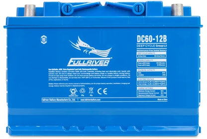 FULLRIVER DC SERIES 12V 60AH AGM BATTERY