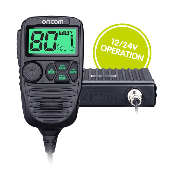 DTX4200XDV - 12V/24V IP54 DUAL RECEIVE UHF CB RADIO