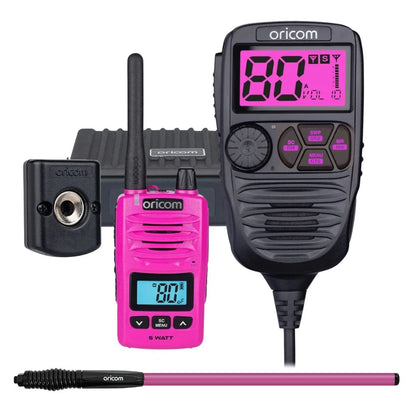 DTX4200XPNK Dual Receive UHF Bundle | Pink DTX600 Handheld