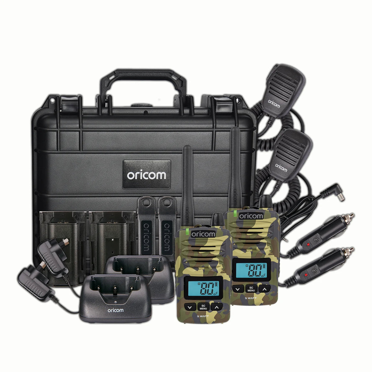 DTXTP600 Twin 5W IP67 Handheld UHF CB Radio Trade Pack