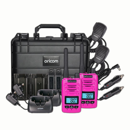 DTXTP600 Twin 5W IP67 Handheld UHF CB Radio Trade Pack