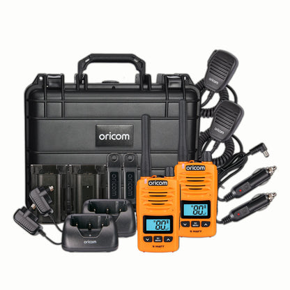 DTXTP600 Twin 5W IP67 Handheld UHF CB Radio Trade Pack
