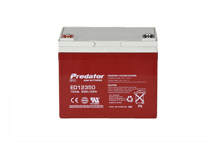PREDATOR 12V 35AH DEEP CYCLE AGM BATTERY
