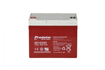 PREDATOR 12V 35AH DEEP CYCLE AGM BATTERY