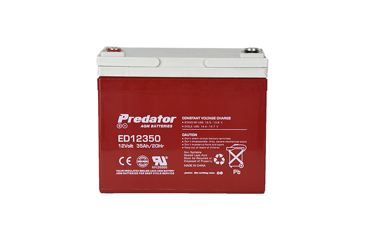 PREDATOR 12V 35AH DEEP CYCLE AGM BATTERY