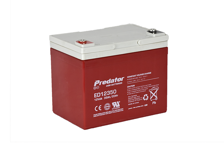 PREDATOR 12V 35AH DEEP CYCLE AGM BATTERY