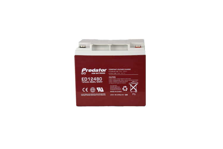 PREDATOR 12V 48AH DEEP CYCLE AGM BATTERY