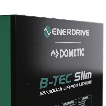 B-TEC 12V 300AH SLIMLINE LITHIUM BATTERY
