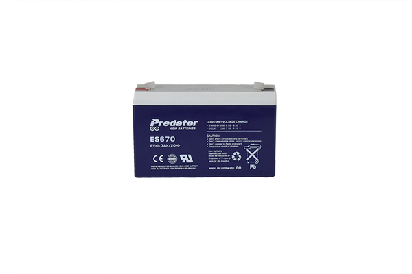 6V 7AH Multi Purpose AGM Battery (ES670)