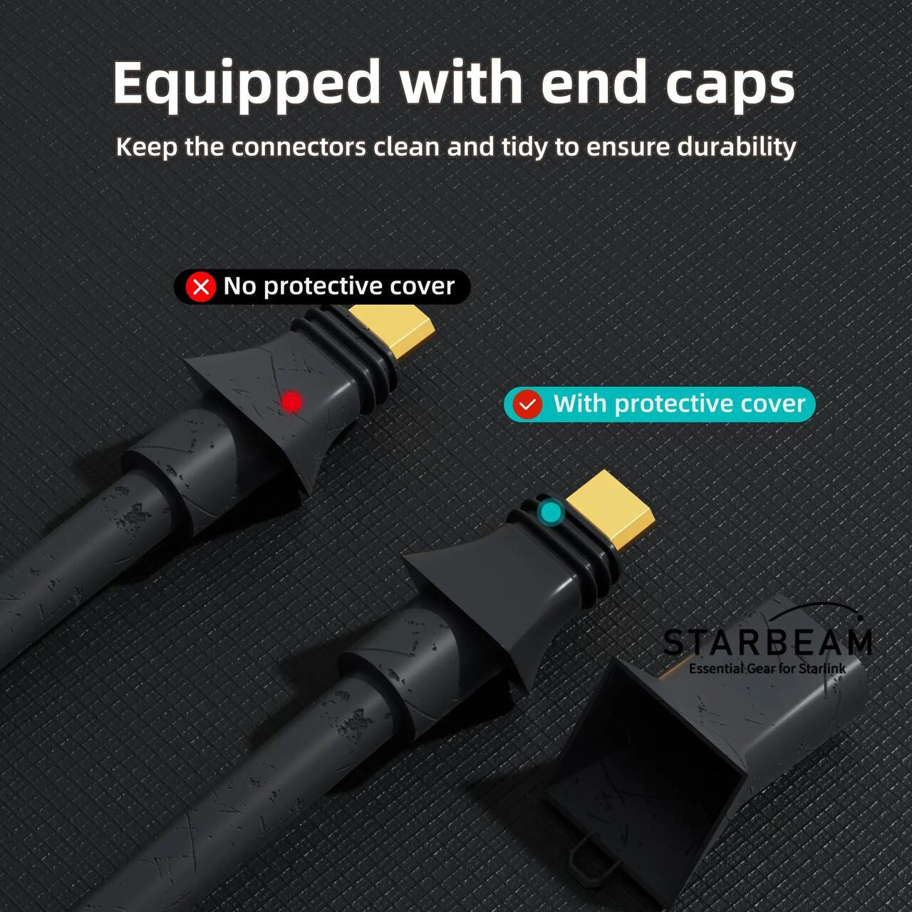 Starlink Enterprise SPX Plug To RJ45 Ethernet Adapter Cable