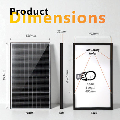 HORIZON 120W FIXED SOLAR PANEL