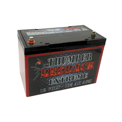 THUMPER REDBACK EXTREME 105AH AGM BATTERY