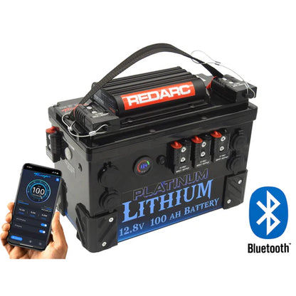 Thumper Lithium Battery Hub 100AH REDARC Front Mount + Bluetooth