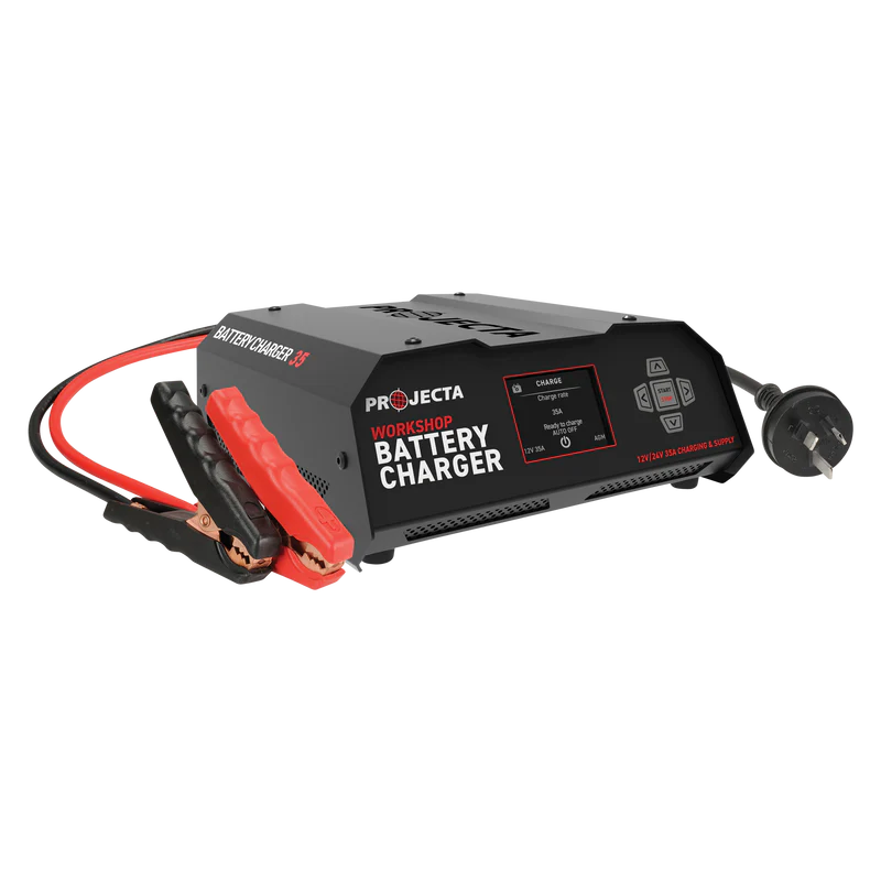 Automatic 12V/24V 35A Workshop Charger Tester & Power Supply