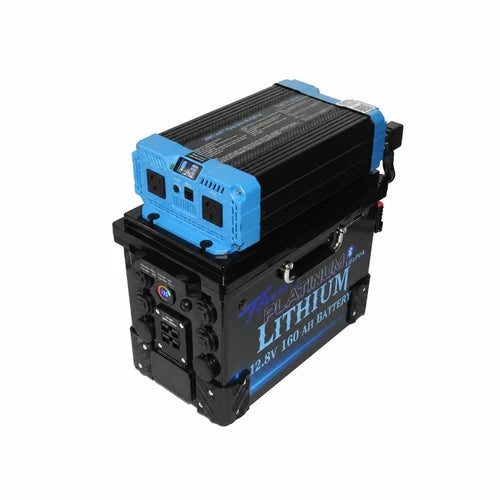 Getaway 160Ah Lithium Battery Hub | REDARC 25A/40A & 2000W Inverter