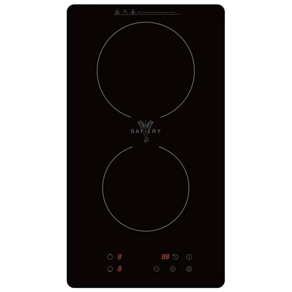 INDUCTION DUAL HOB BUILT-IN SMOOTH POWER NO PULSING (2000W INVERTER)